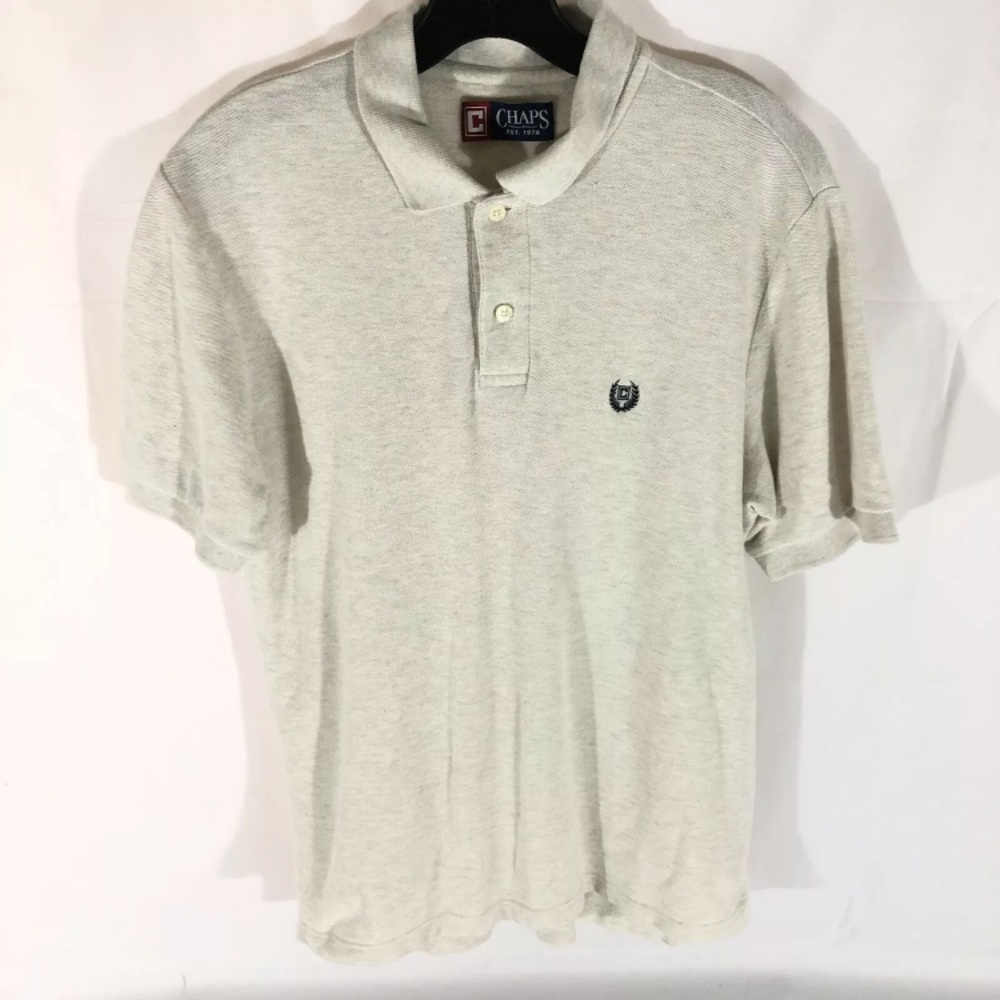 Chaps men’s large polo 100% cotton